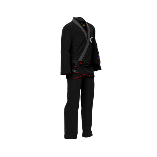 Malaysia Flag Patriotic Jiu-Jitsu Gi