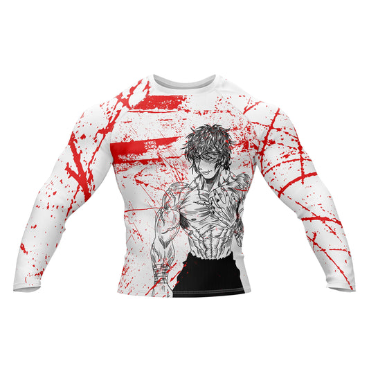Blood Splash Compression Rash Guard