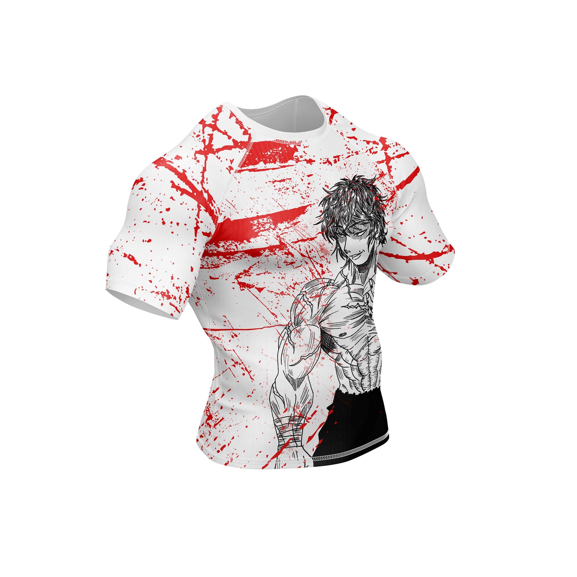 Blood Splash Compression Rash Guard