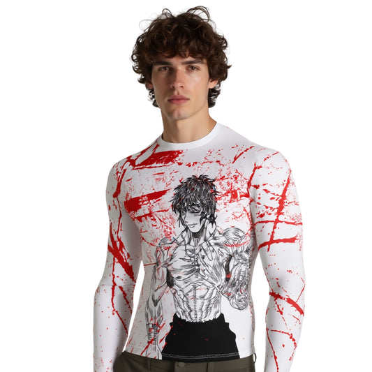 Blood Splash Compression Rash Guard