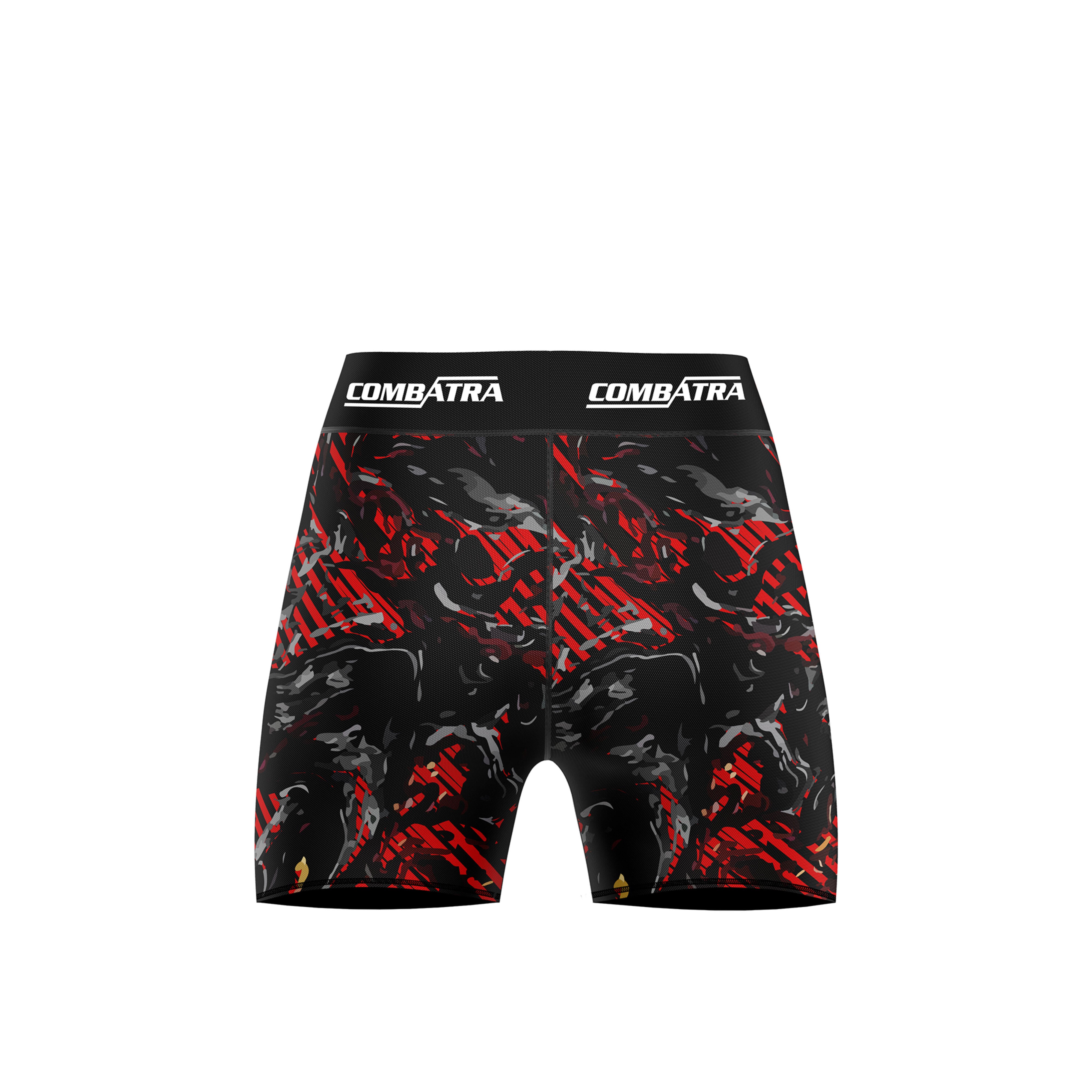 Red Camo Women’s Compression Shorts