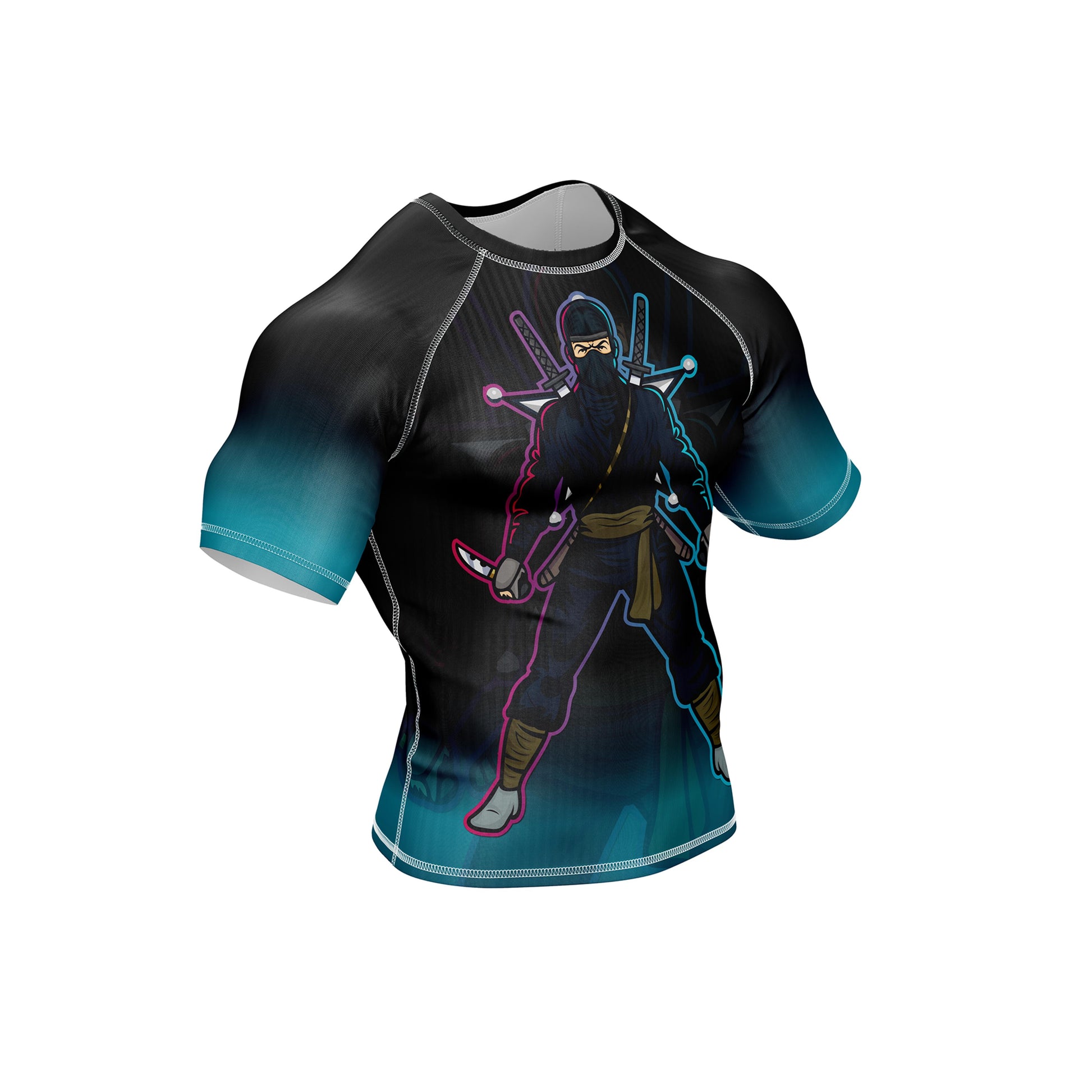 Cyber Ninja Compression Rash Guard - Combatra