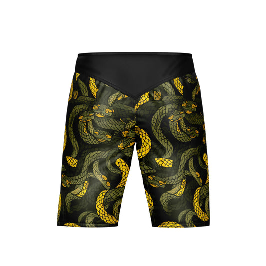 Abstract Snake Fury  MMA Shorts