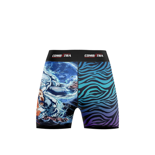 Anime Ascension Warrior Compression Shorts - Combat Shorts