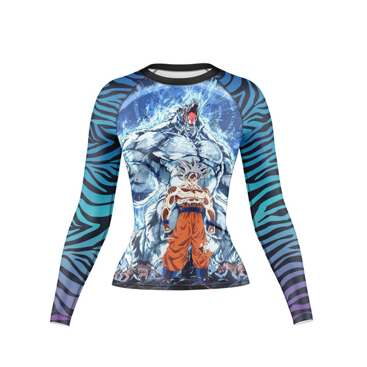 Anime Ascension Warrior Rashguard For Women