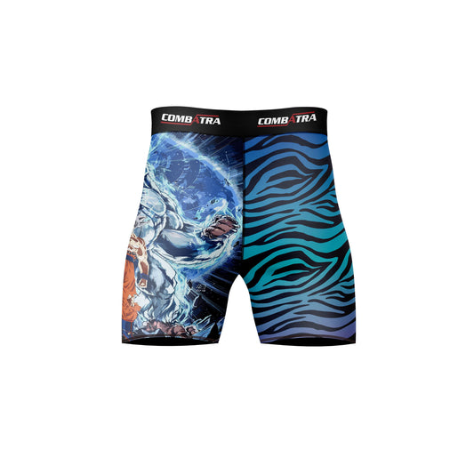 Anime Ascension Warrior Compression Shorts