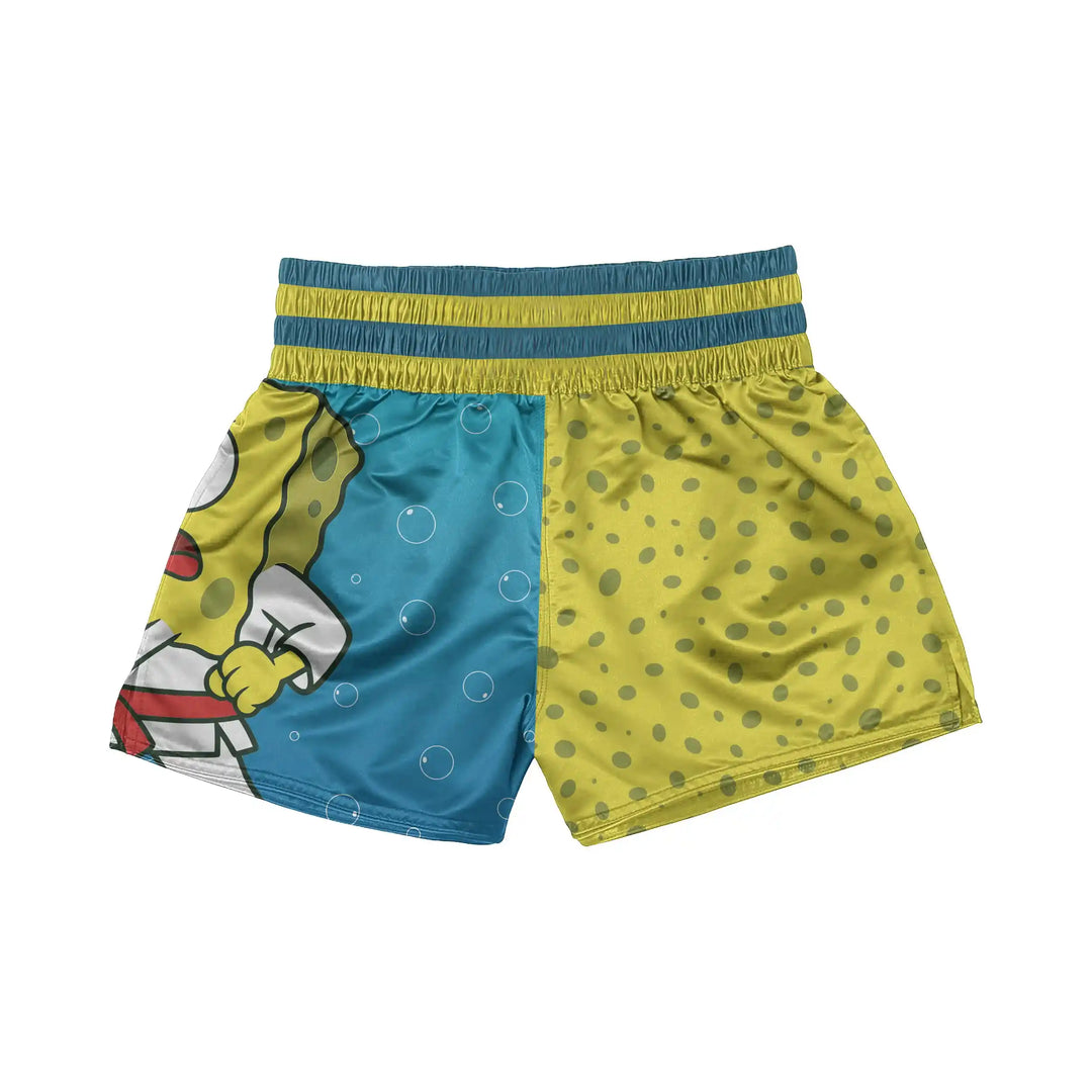 Combat Sponge Muay Thai Shorts back view | Combatra