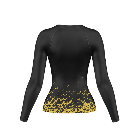 Bat Force Compression Rashguard For Women