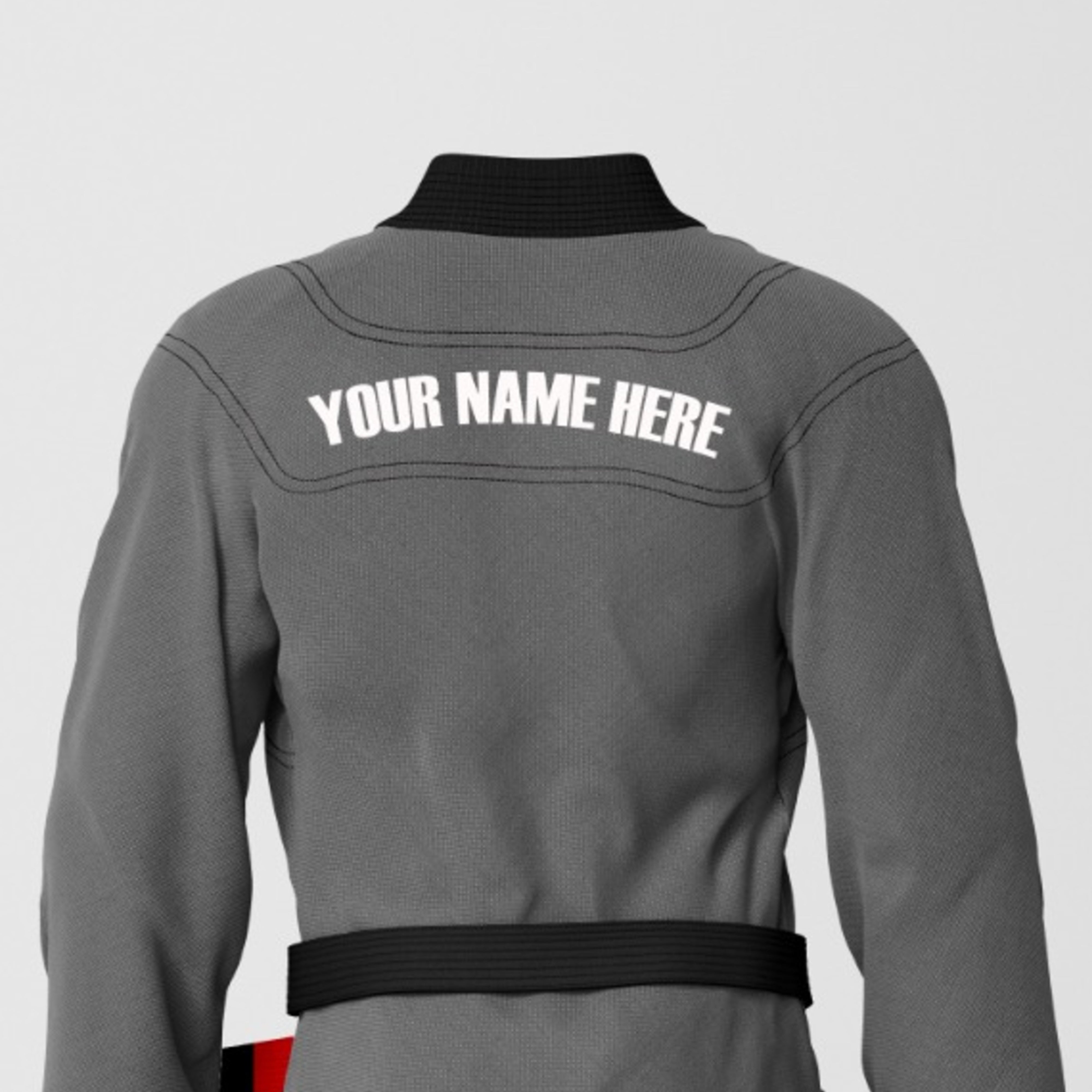 Custom Grey Brazilian Jiu Jitsu Gi