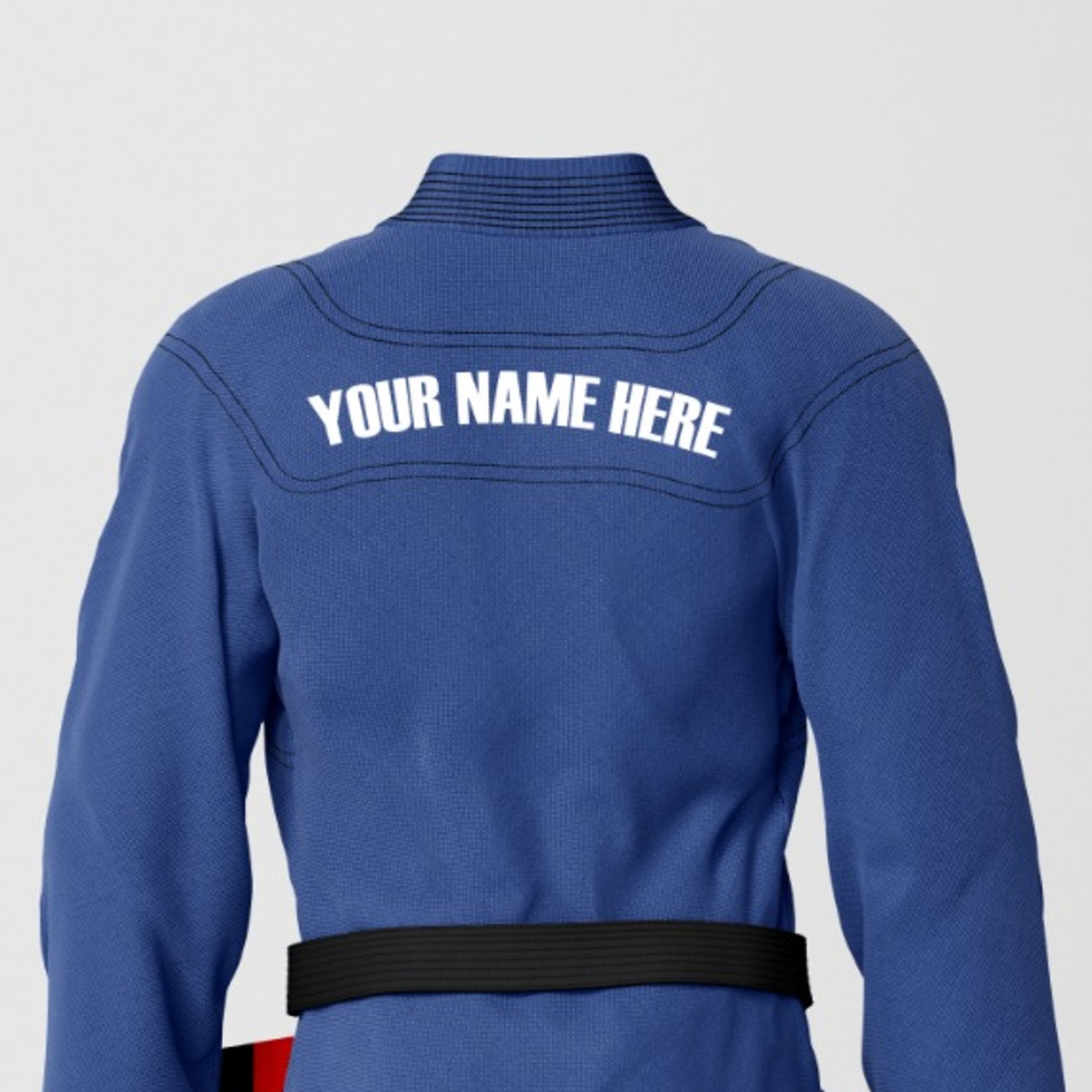 Custom Blue Brazilian Jiu Jitsu Gi