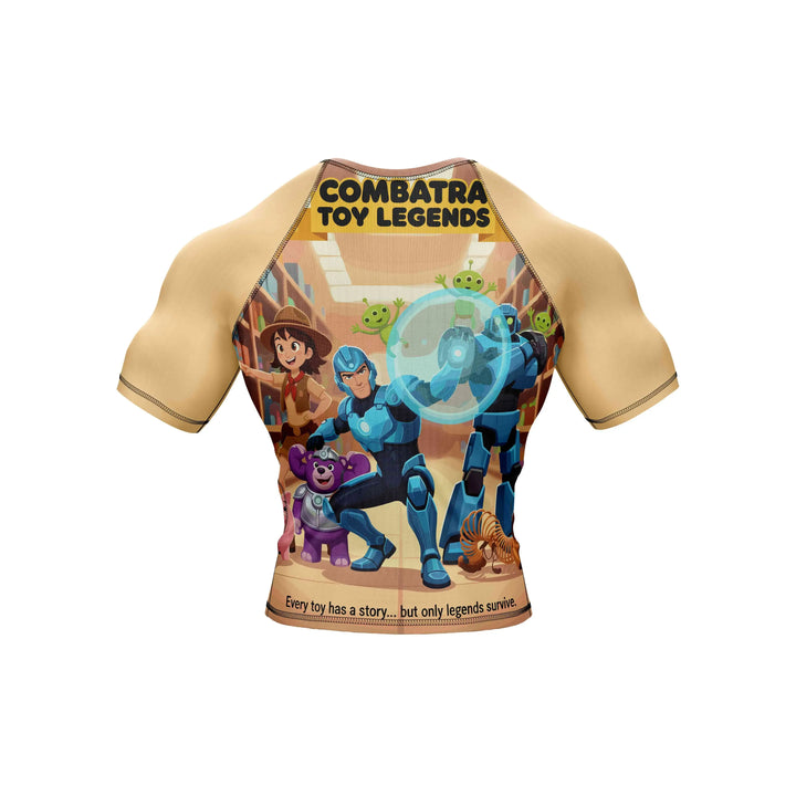 Combatra Little Legends Training BJJ Rashguard – UPF 50+
