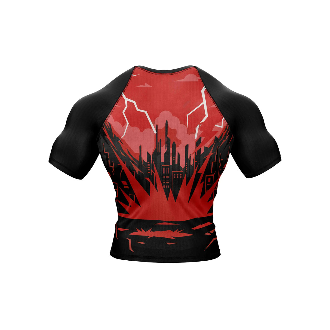 Combatra Thunder Hammer Warrior BJJ Rashguard – UPF 50+