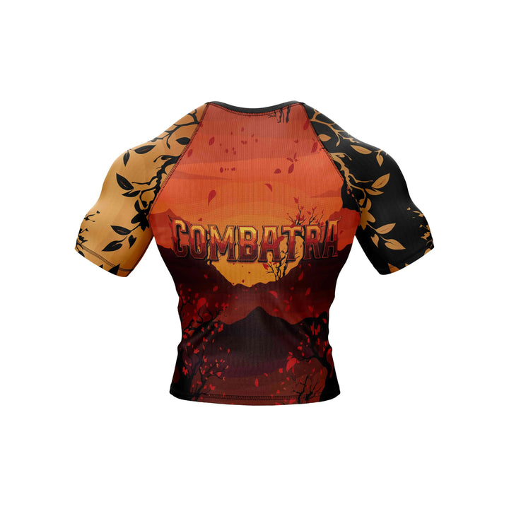 Combatra Fallen Leaf Warrior BJJ Rashguard – UPF 50+