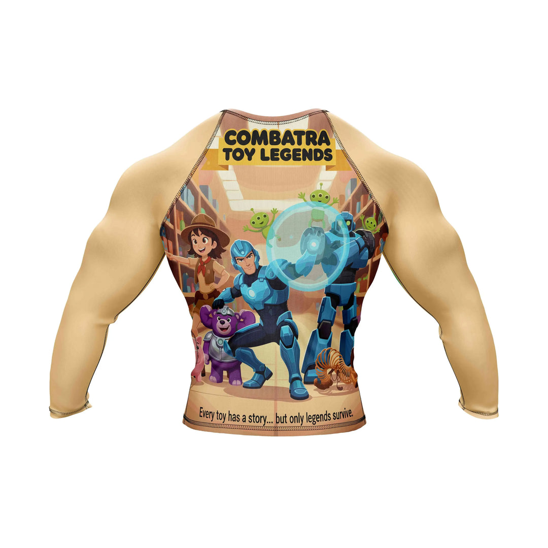 Combatra Little Legends Training BJJ Rashguard – UPF 50+