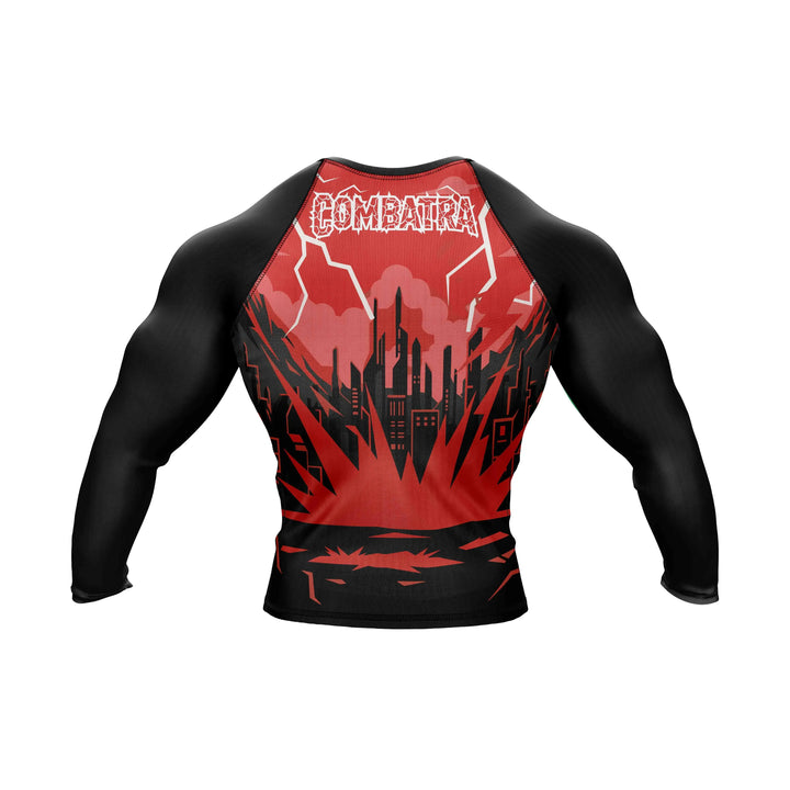 Combatra Thunder Hammer Warrior BJJ Rashguard – UPF 50+