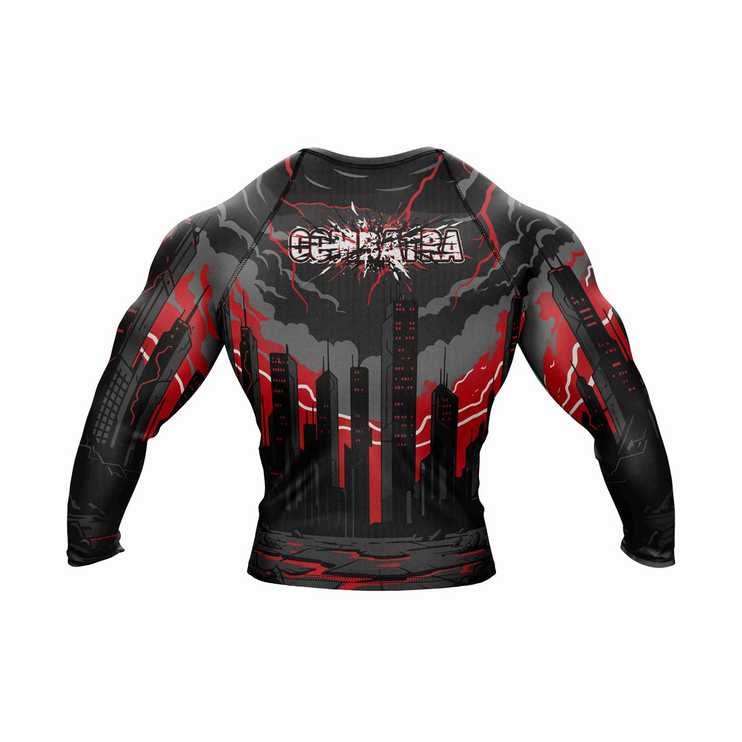 Combatra Thunder God Warrior BJJ Rashguard – UPF 50+