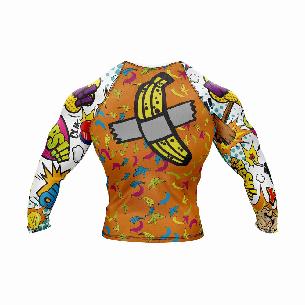 Combatra Fight Pop Energy BJJ Rashguard – UPF 50+