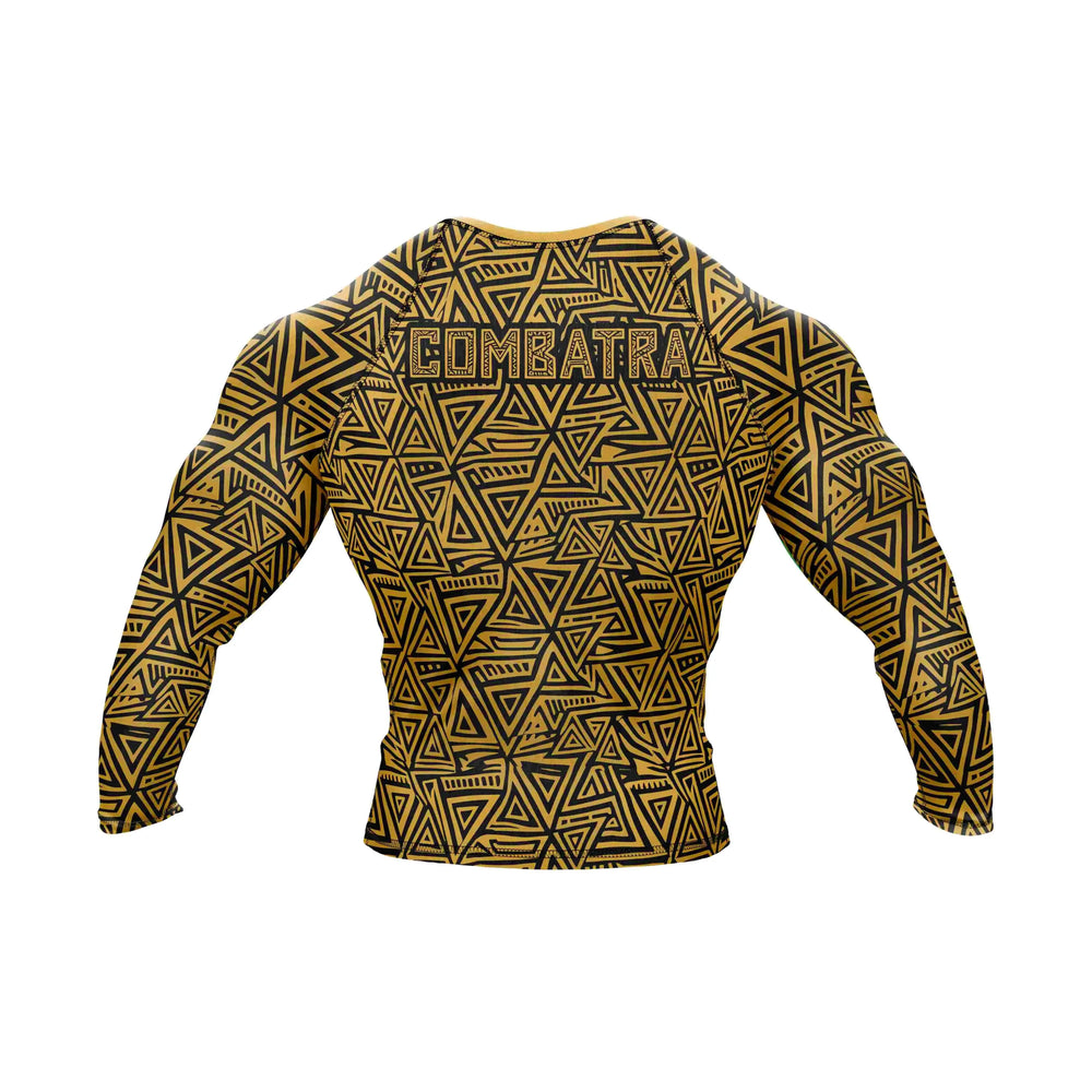 Combatra Golden Serpent Cobra BJJ Rashguard – UPF 50+