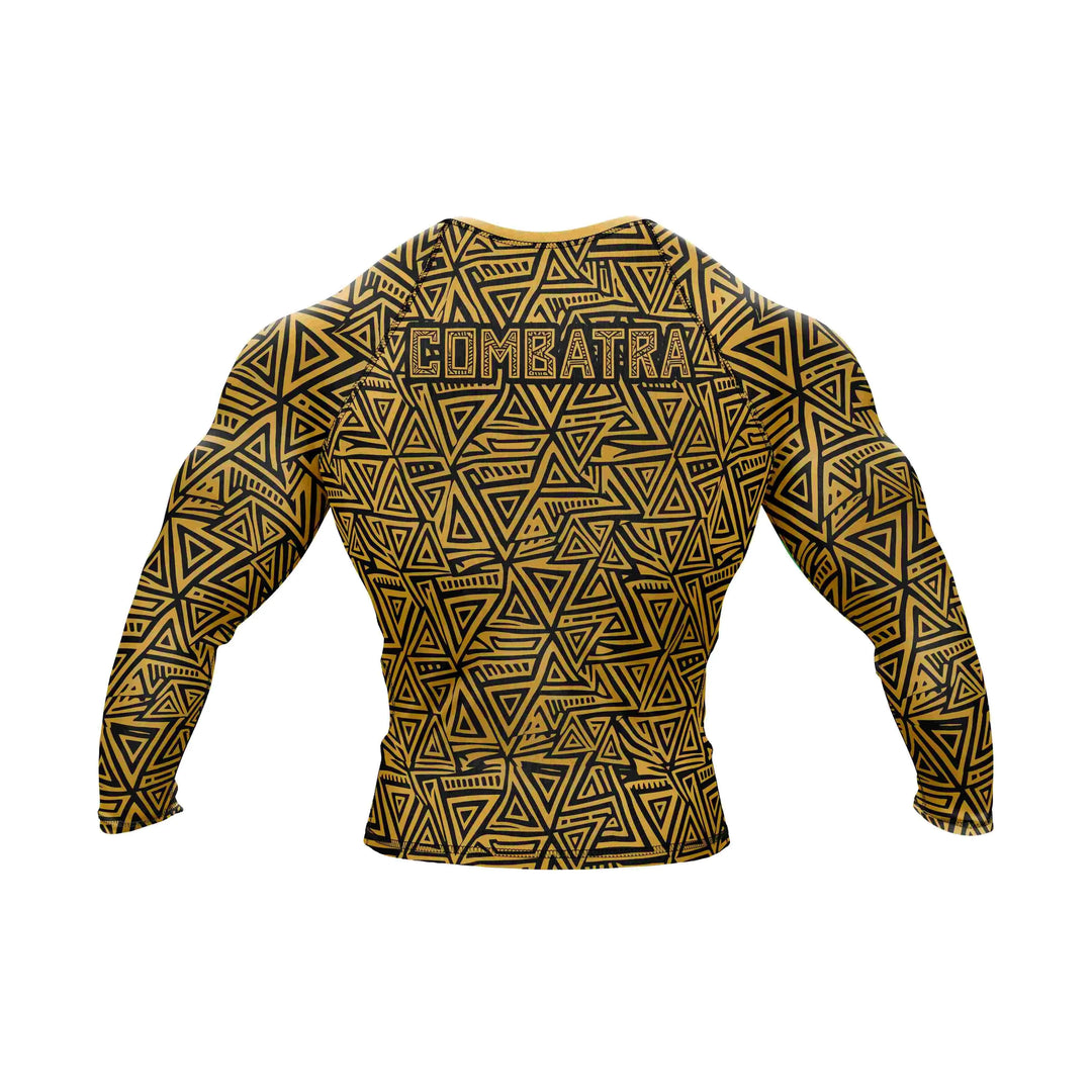 Combatra Golden Serpent Cobra BJJ Rashguard – UPF 50+