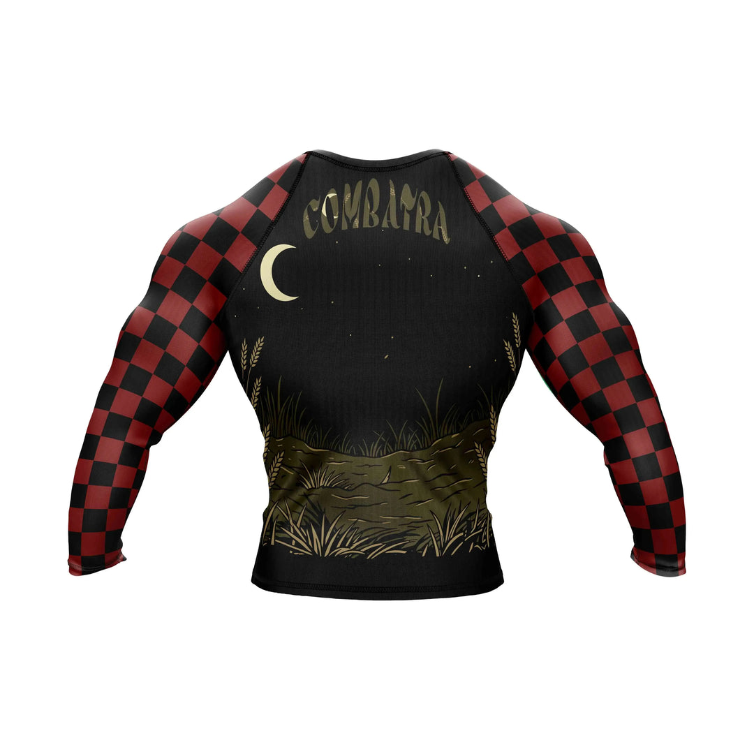 Combatra Night Scarecrow Warrior BJJ Rashguard – UPF 50+