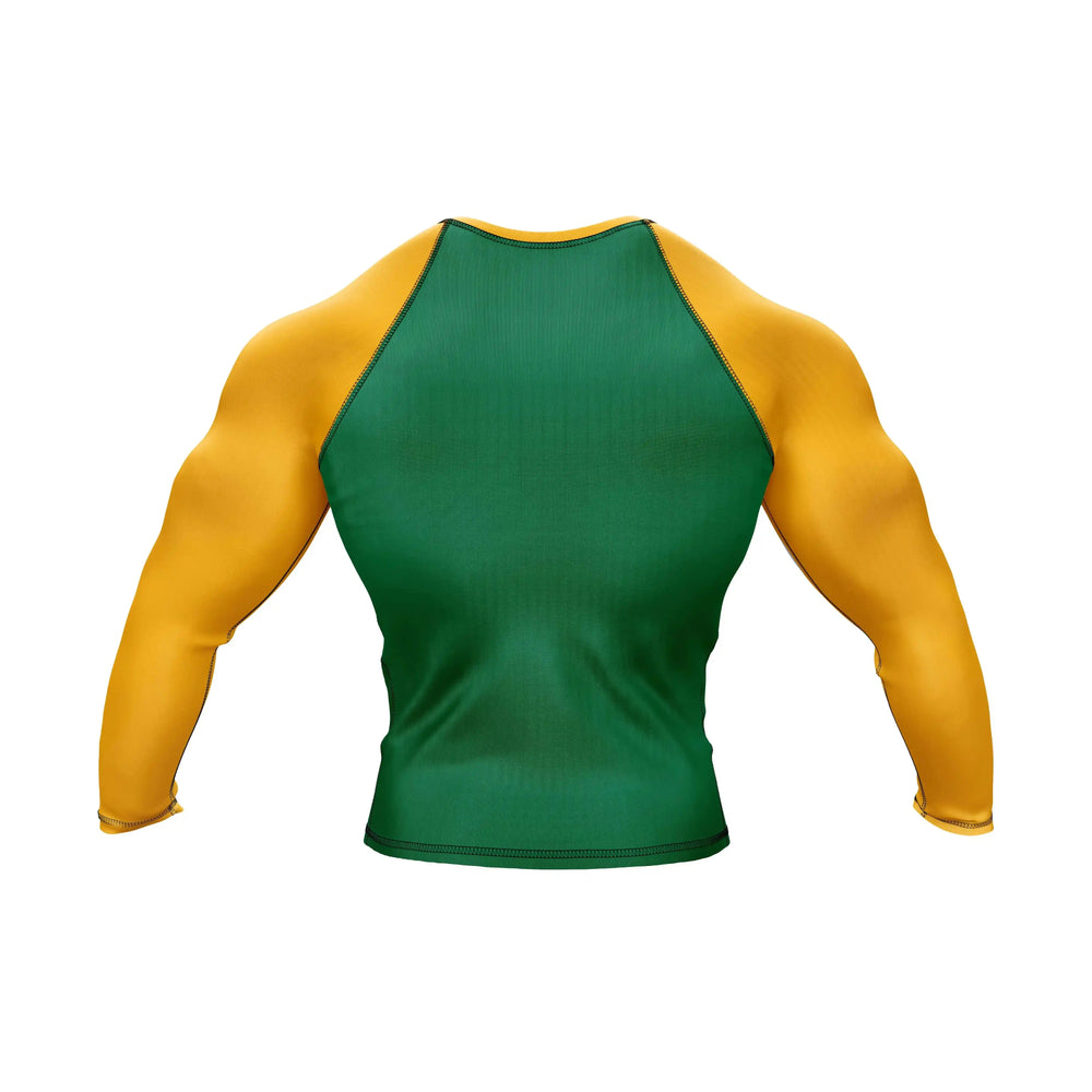 Combatra South Africa Patriotic BJJ Rashguard – UPF 50+