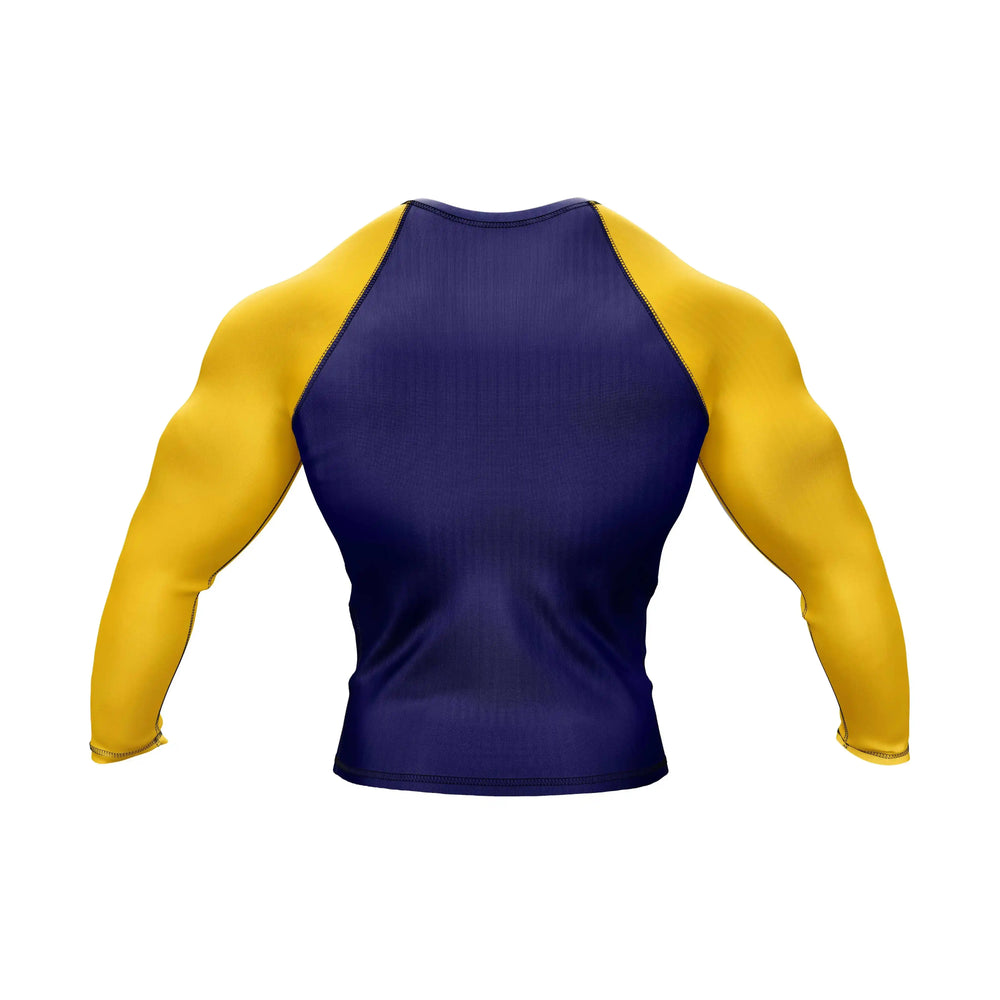 Combatra Malaysia Flag Patriotic BJJ Rashguard – UPF 50+