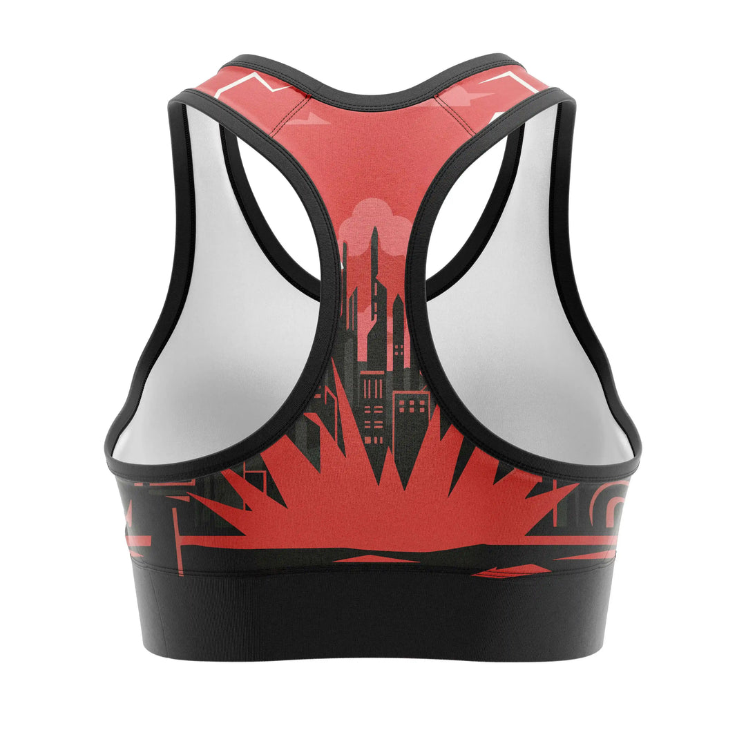 Thunder Hammer Warrior Sports Bra | Combatra