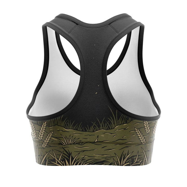Night Scarecrow Warrior Sports Bra alternate view | Combatra