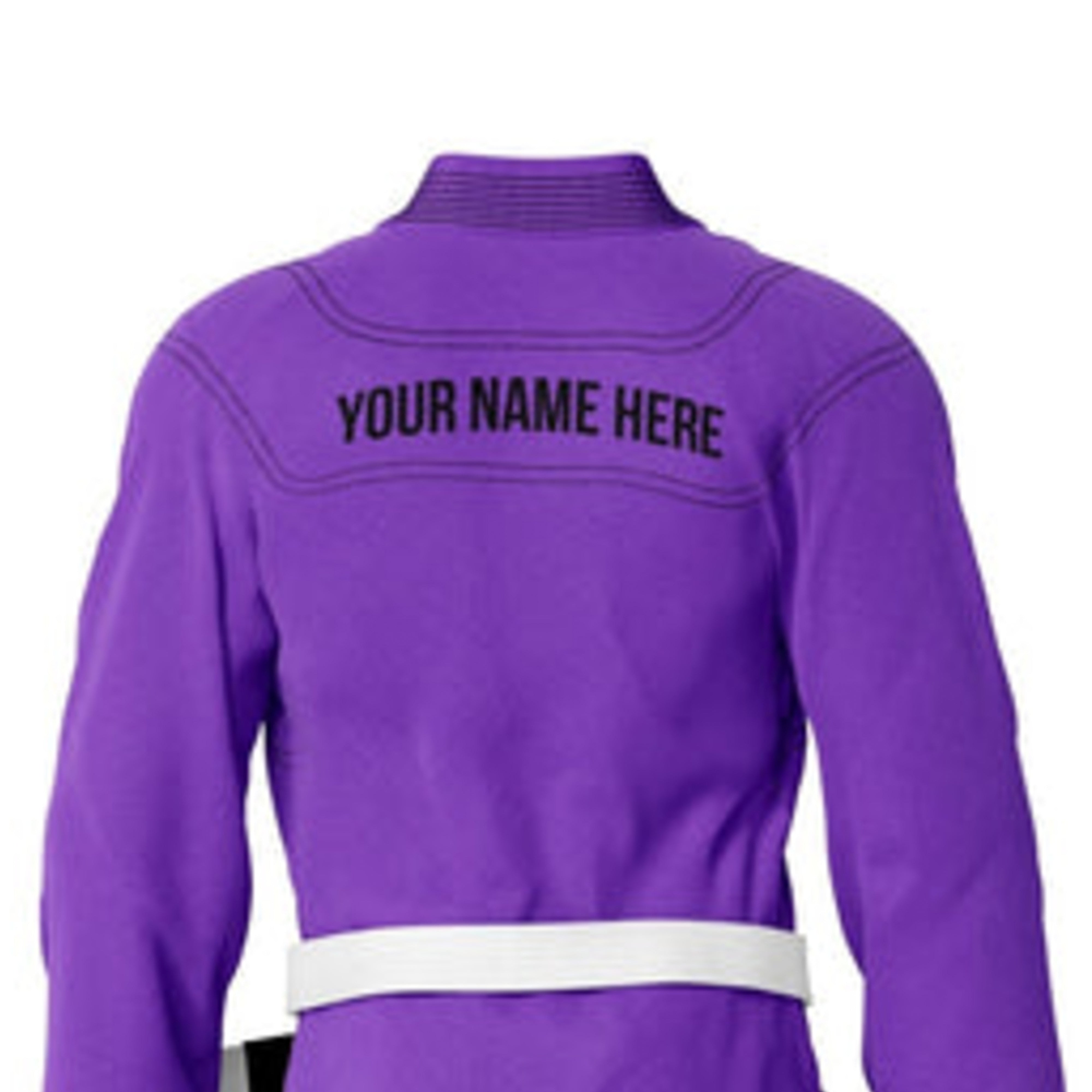 Custom Purple Brazilian Jiu Jitsu Gi