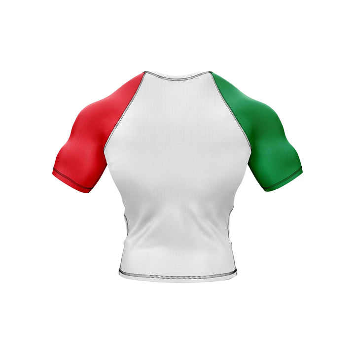 Combatra Italy Flag Patriotic BJJ Rashguard – UPF 50+