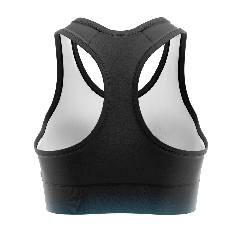 Cyber Ninja Sports Bra back view | Combatra