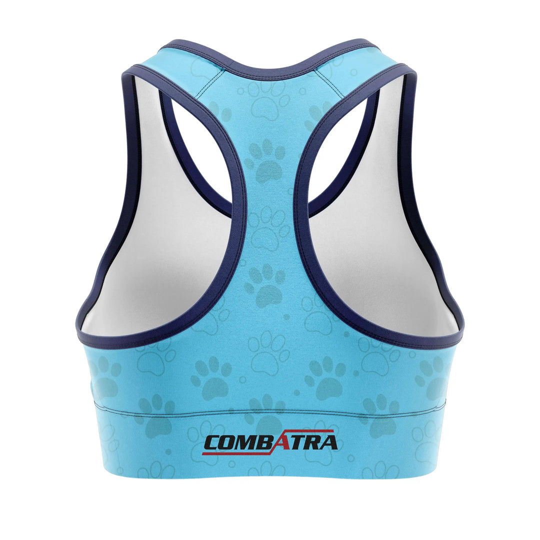 Pup FunZone Sports Bra back view | Combatra