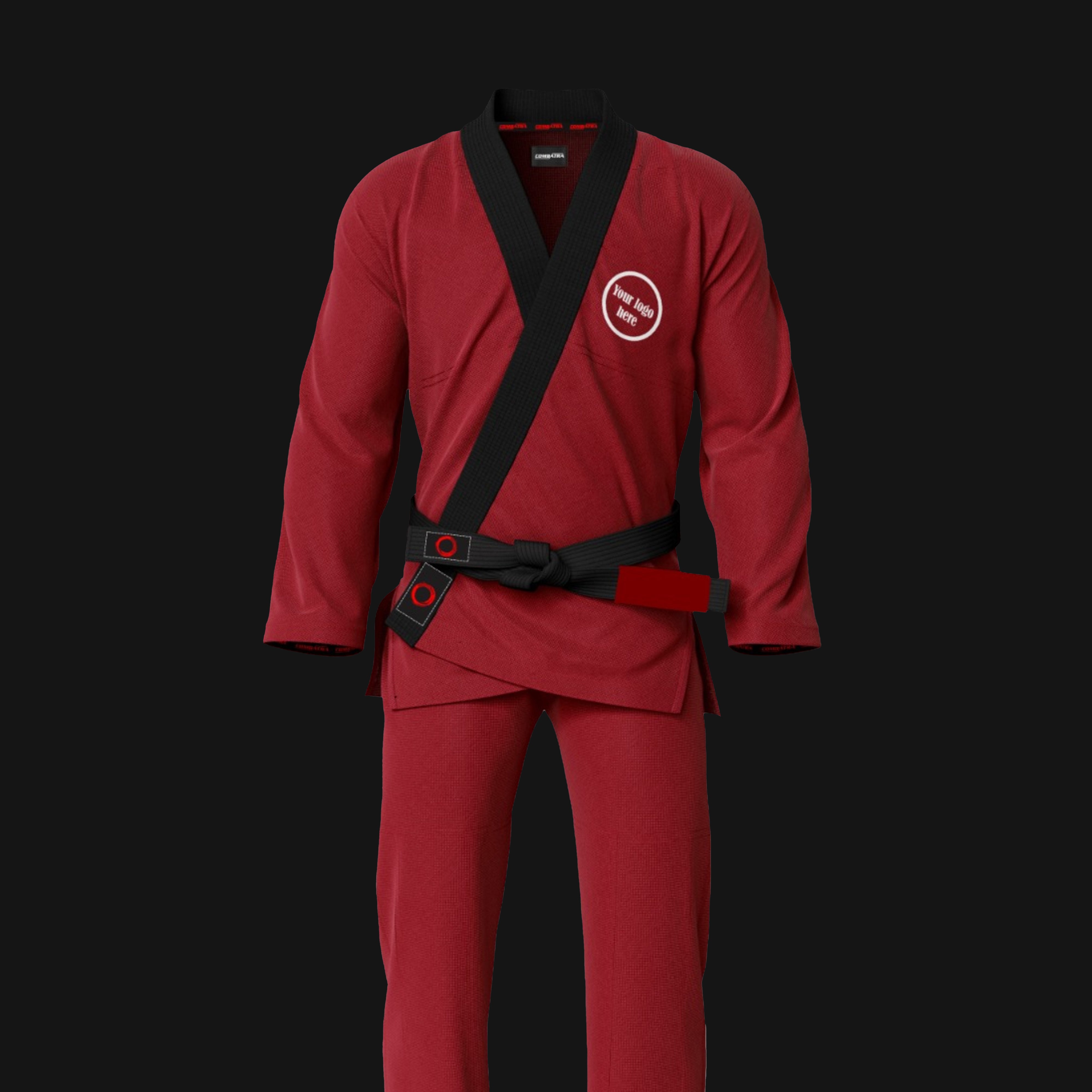 Custom Red Brazilian Jiu Jitsu Gi