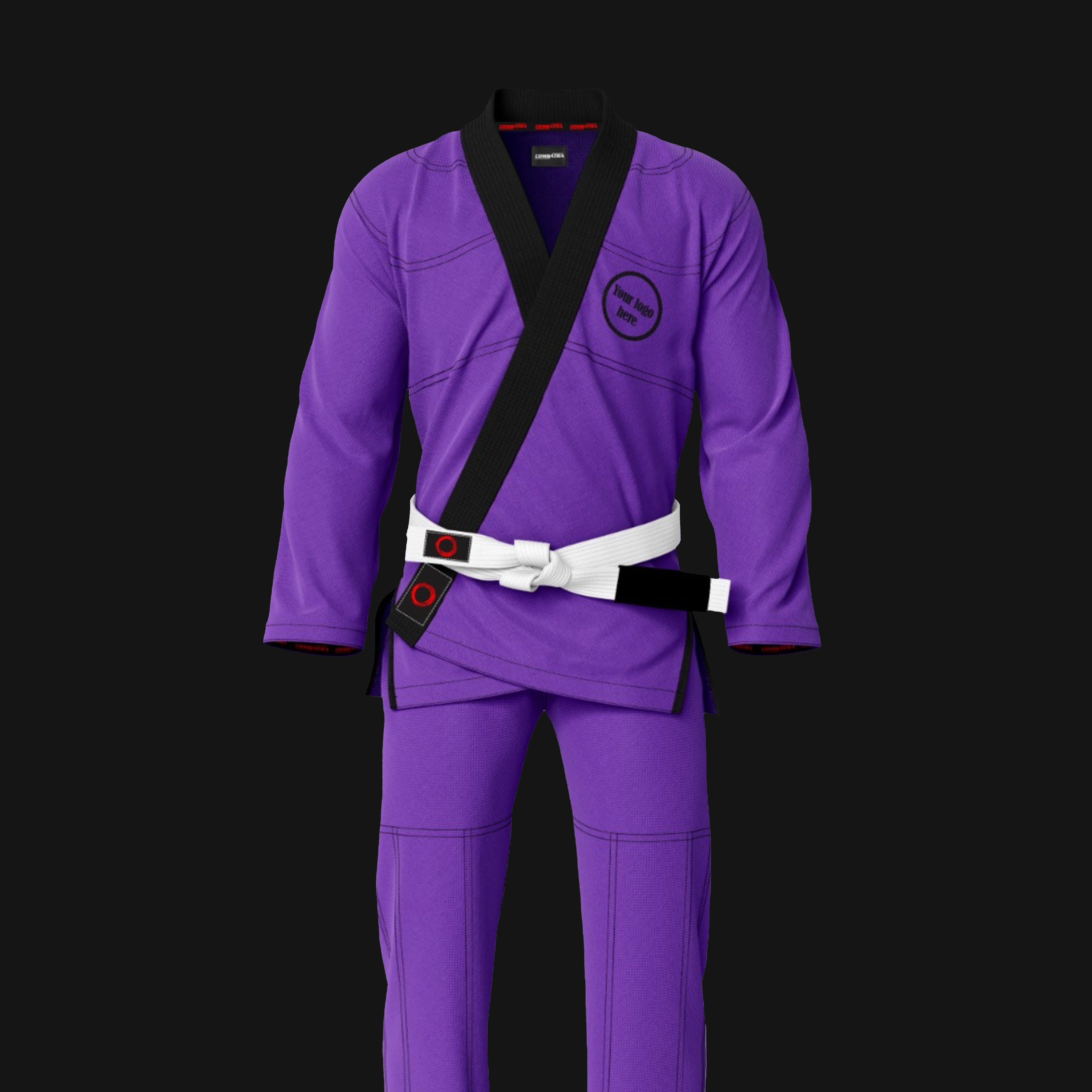 Custom Purple Brazilian Jiu Jitsu Gi