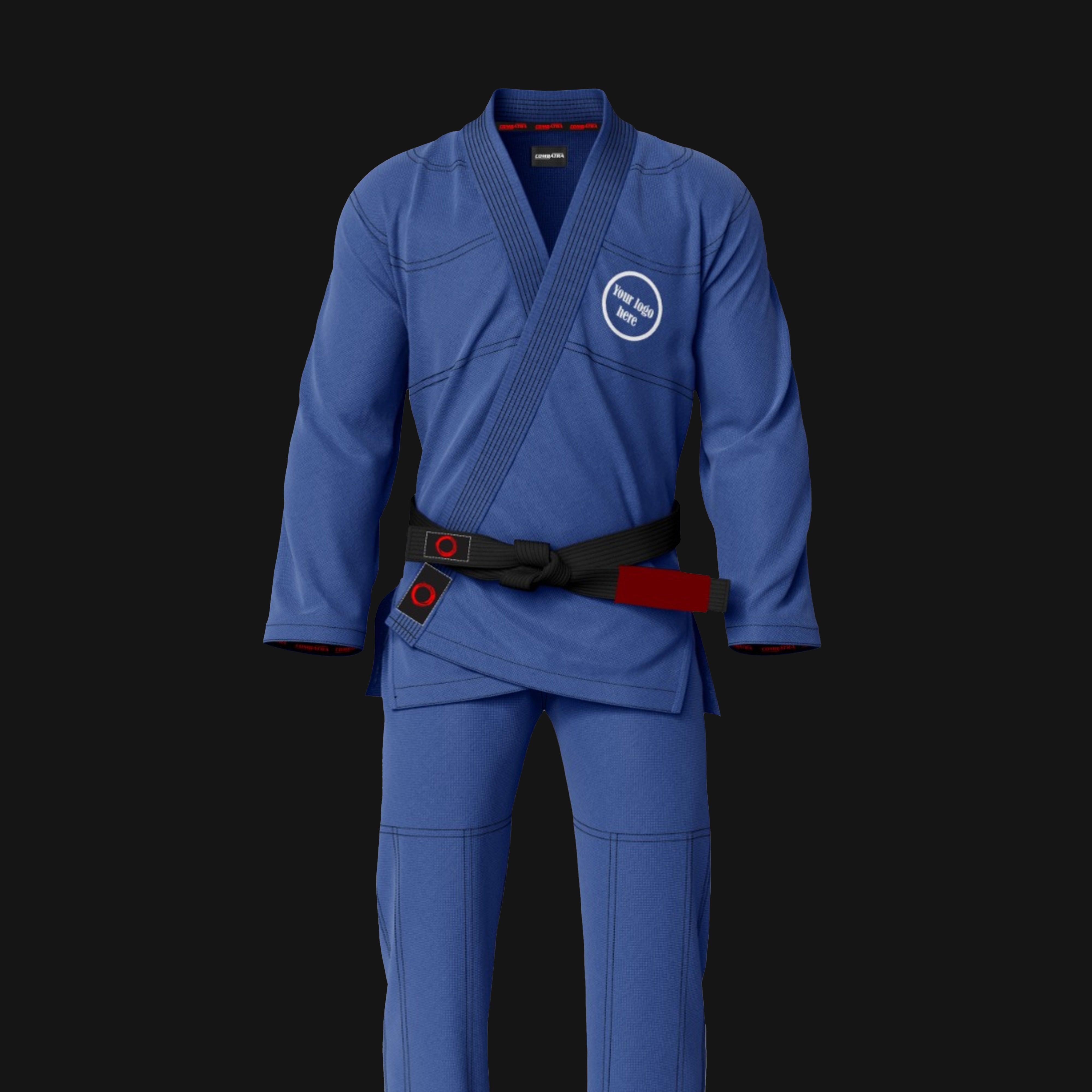 Custom Blue Brazilian Jiu Jitsu Gi