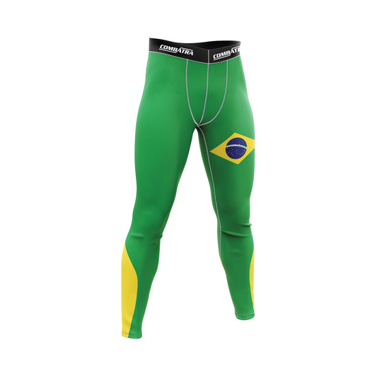 Brazilian Flag Compressional pant - Combatra