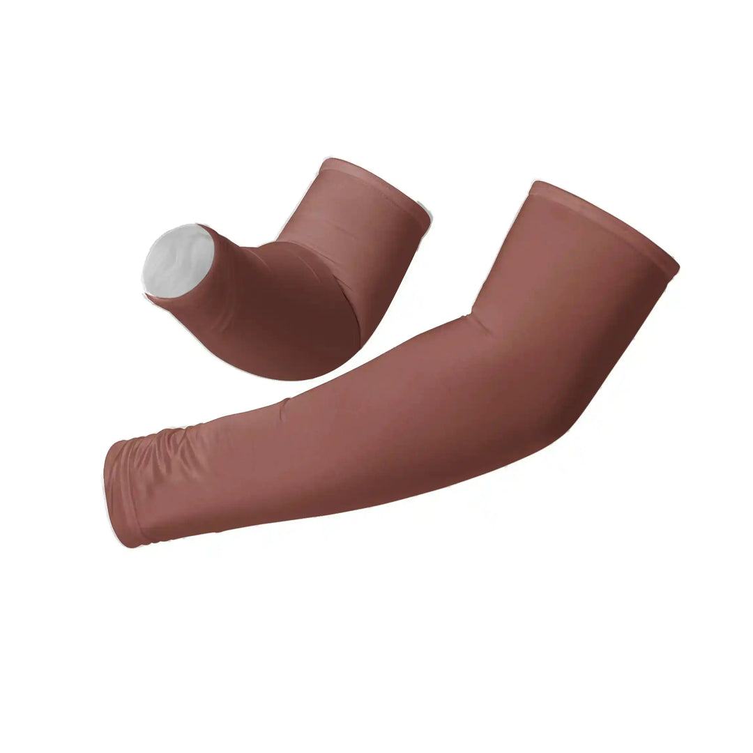 Combatra Camping Brown Arm Sleeves – UPF 50+