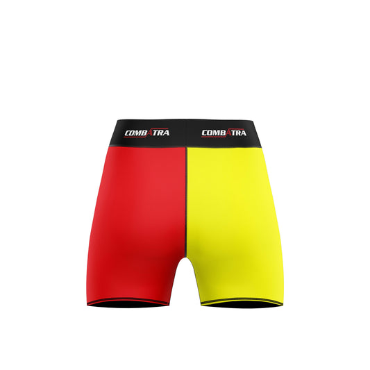 China Flag Compression Shorts - Combat Shorts