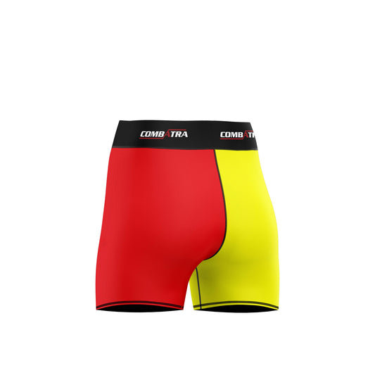 China Flag Compression Shorts - Combat Shorts