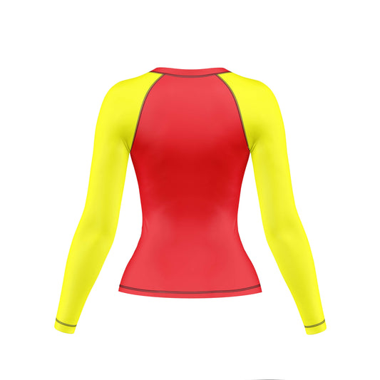 China Flag Rashguard For Women