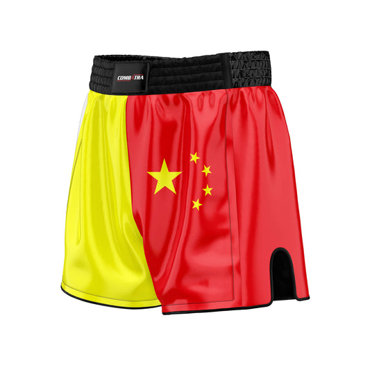 China Flag Muay Thai Shorts