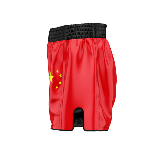 China Flag Muay Thai Shorts