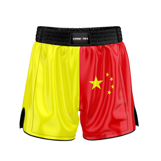 China Flag Muay Thai Shorts