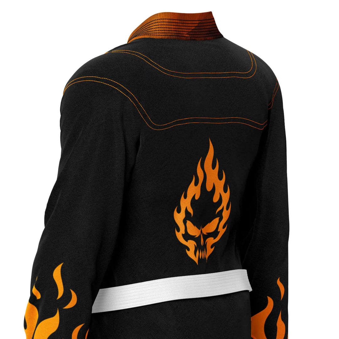 Inferno Reaper Skull Premium BJJ Gi | Combatra