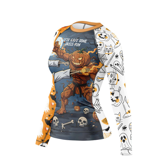 Halloween Fight Club  Compression Rash Guard For Women