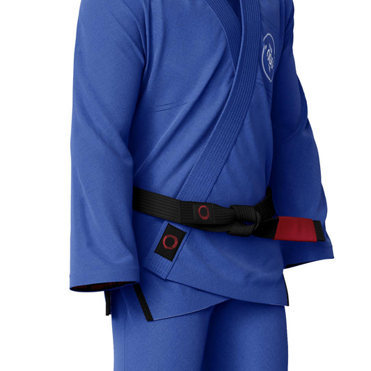 Custom Plain Blue Brazilian Jiu Jitsu gi
