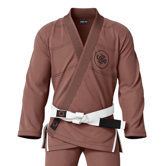 Custom Brown Brazilian Jiu JItsu gi