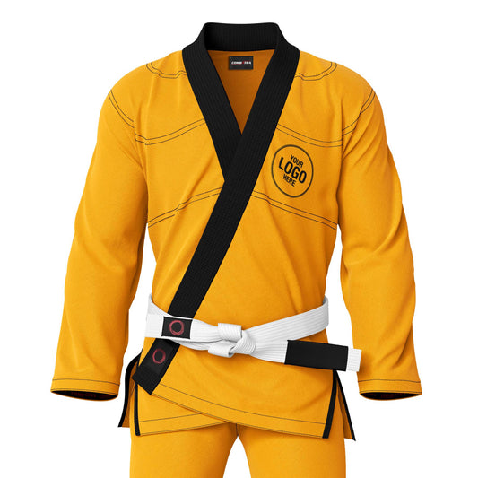 Custom Yellow Brazilian Jiu Jitsu Gi
