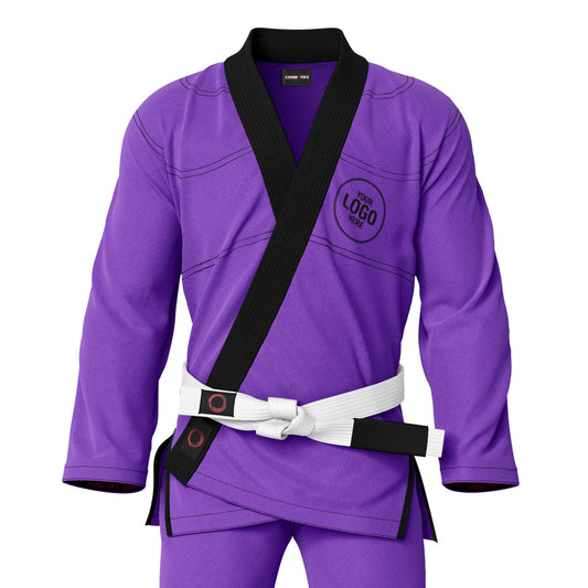 Custom Purple with Custom Shirt Brazilian Jiu Jitsu Gi