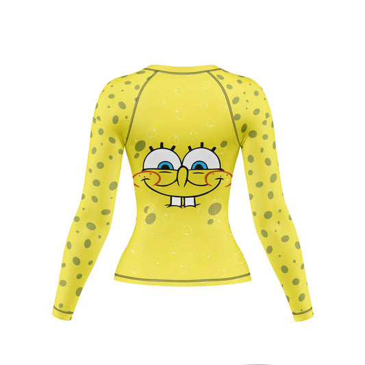 Combat Sponge Compression Rash Guard For Women